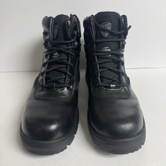 Skechers Mens Wascana Linnean Comp Toe Boot Black Size 9.5 M - Picture 3 of 5